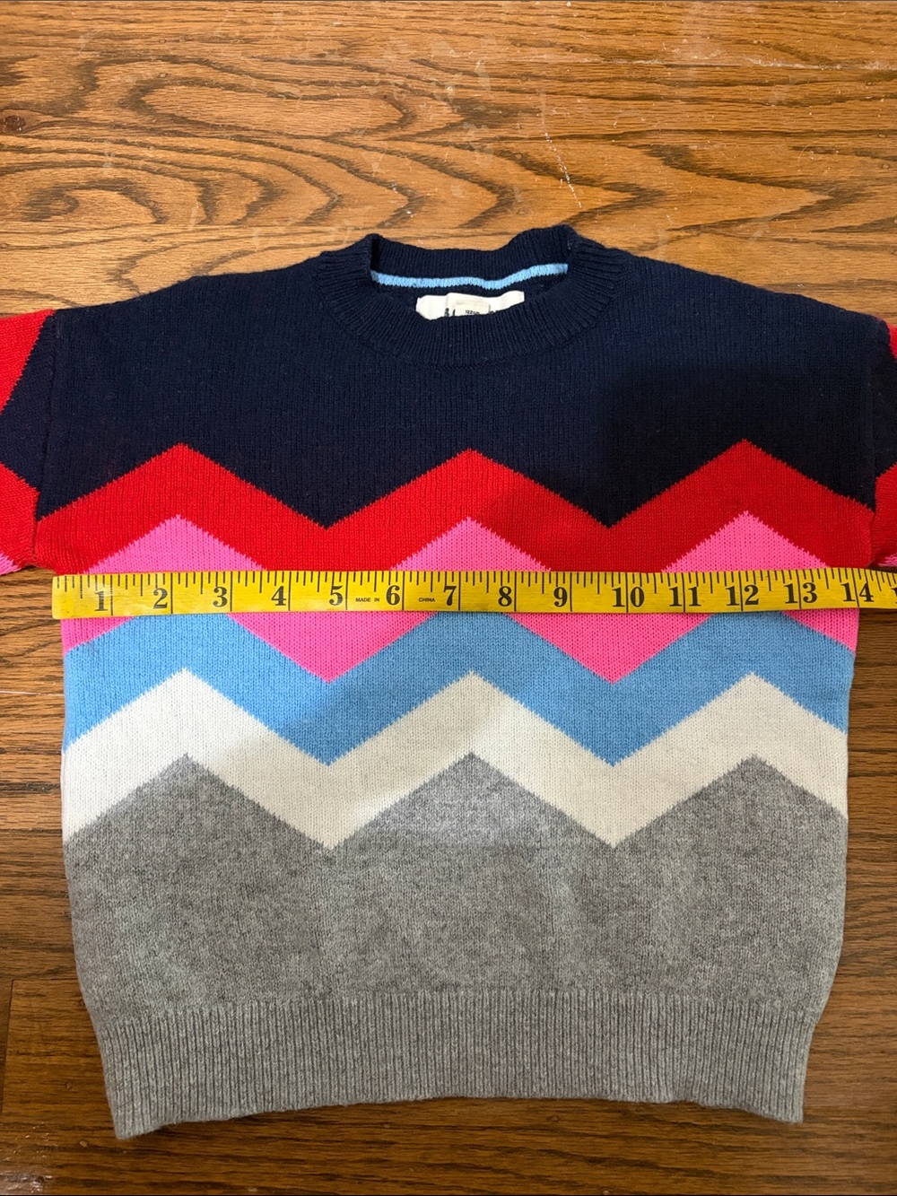 Mini Boden Zig Zag Sweater - Picture 12 of 13